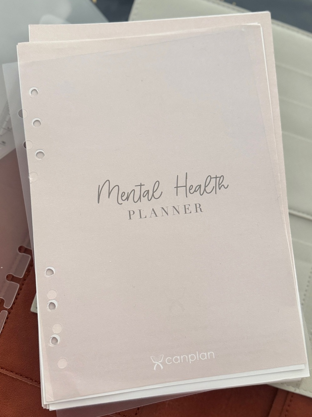 CANPLAN ✨MENTAL HEALTH PLANNER | 12 Months UNDATED Planner / Calendar for Women